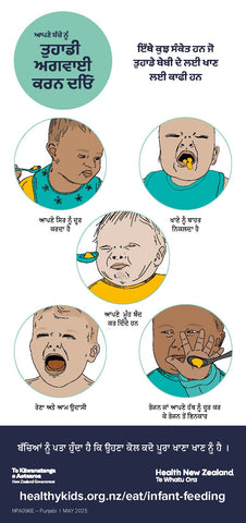 Infant Feeding Fridge Magnets - Punjabi (Set of 2, DL)