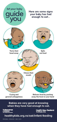 Infant Feeding Fridge Magnets - English (Set of 2, DL)