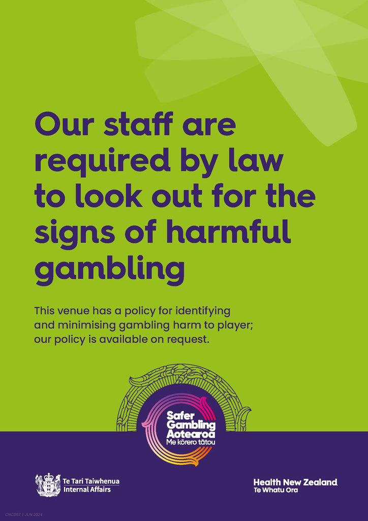 Host legal sign A4 (English)