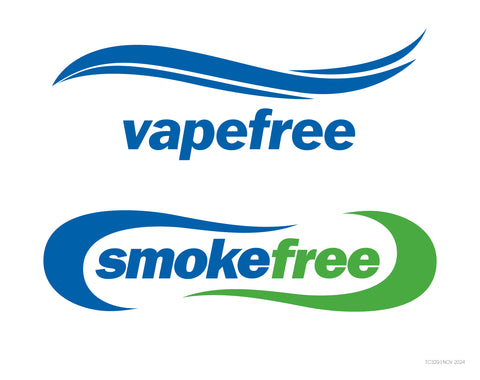 Smokefree / Vapefree downloadable signs (Online only)