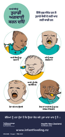 Infant Feeding Fridge Magnets - Punjabi (Set of 2, DL)