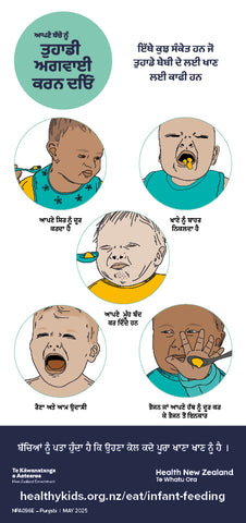 Infant Feeding Fridge Magnets - Punjabi (Set of 2, DL)