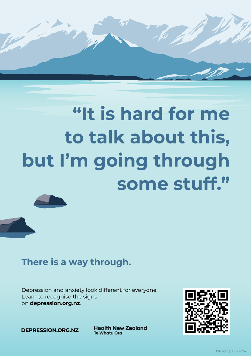 Te Whatu Ora resource store | Depression.org.nz A3 Posters - (Set of 3)