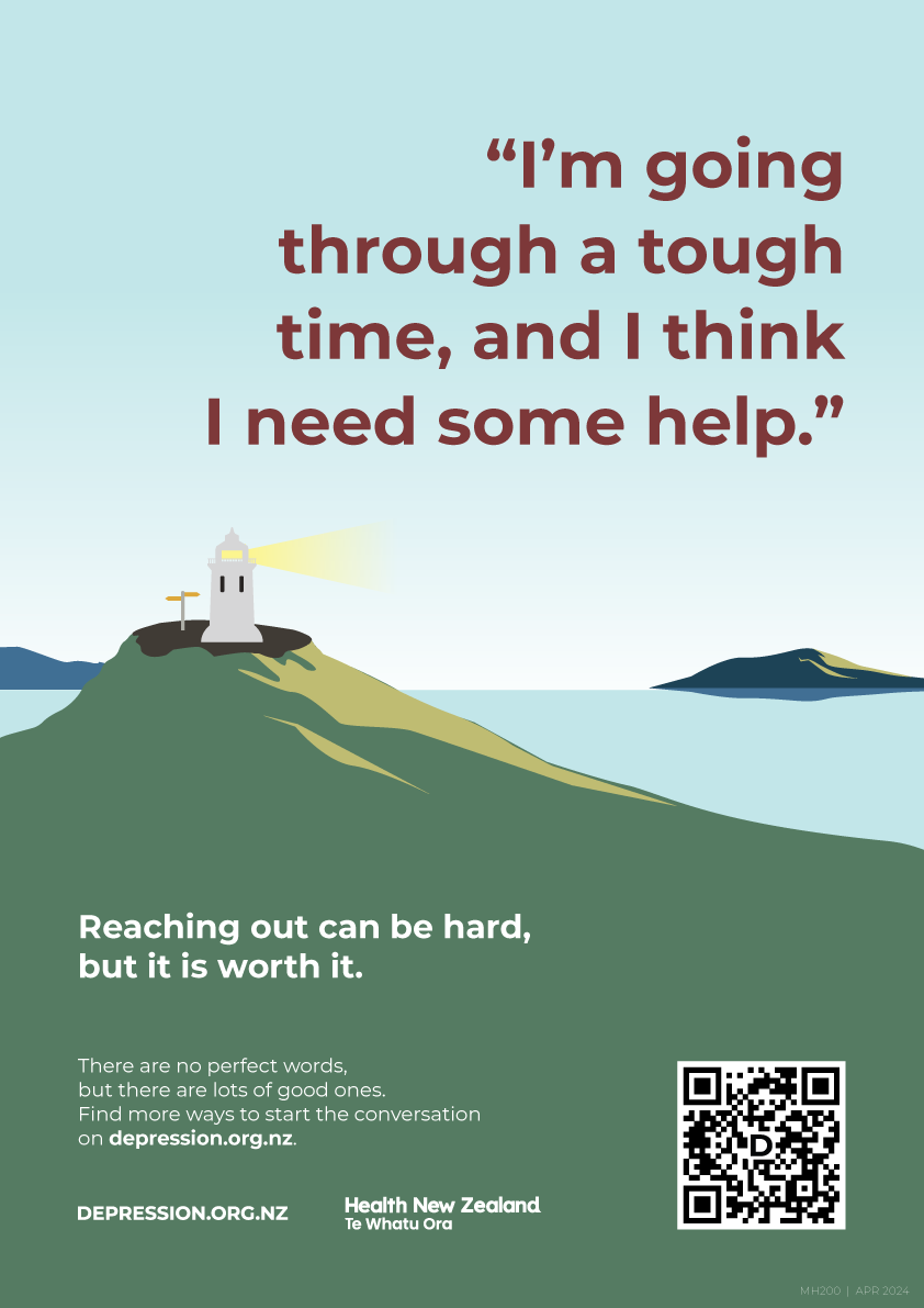Te Whatu Ora resource store | Depression.org.nz A3 Posters - (Set of 3)