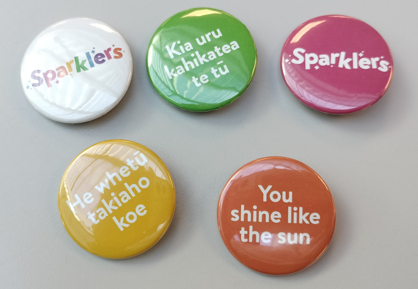 Sparklers Badges