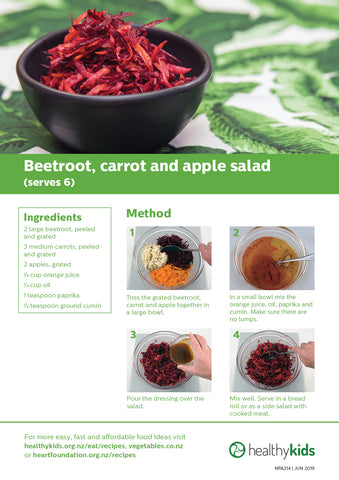 Easy meals with vegetables: Beetroot