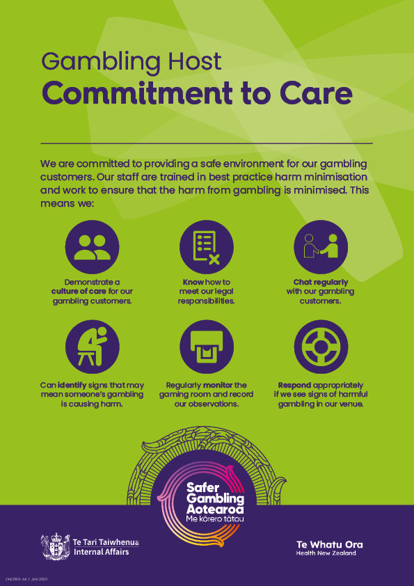 Commitment to Care poster (A4 Size)