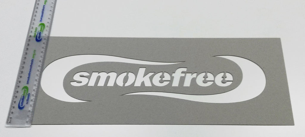 Smokefree Stencils - Small Size